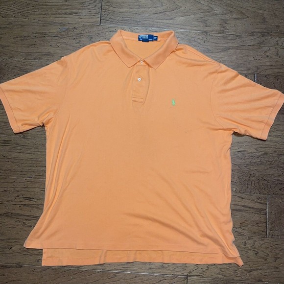 Polo Ralph Lauren Men's Adult Size 2XB Polo Big Classic Orange - Picture 1 of 6